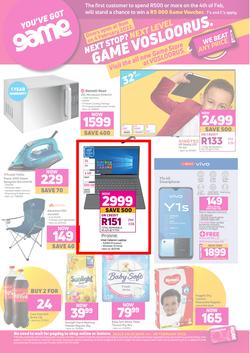 Game Vosloorus : Visit The All New Game Store At Vosloorus (4 February - 6 February 2022), page 1