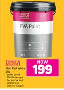Simple Choice 20L Matt PVA White
