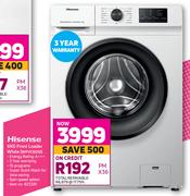 Hisense 6kg Front Loader White WFVC6010