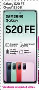 Samsung Galaxy S20 FE Cloud 128GB-On 1GB Red Core More Data