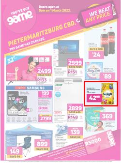 Game Pietermaritzburg CBD : The Game Has Changed (01 March - 08 March 2022), page 1