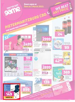 Game Pietermaritzburg CBD : The Game Has Changed (01 March - 08 March 2022), page 1