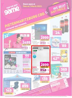 Game Pietermaritzburg CBD : The Game Has Changed (01 March - 08 March 2022), page 1