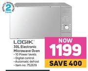 Logik 30L Electronic Microwave Oven