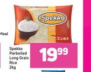 Spekko Parboiled Long Grain Rice-2Kg