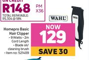 Wahl Homepro Basic Hair Clipper 