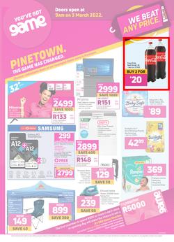 Game Pinetown : The Game Has Changed (03 March - 09 March 2022), page 1