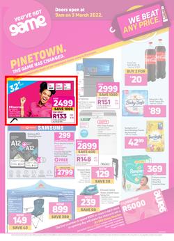 Game Pinetown : The Game Has Changed (03 March - 09 March 2022), page 1