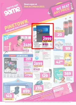 Game Pinetown : The Game Has Changed (03 March - 09 March 2022), page 1