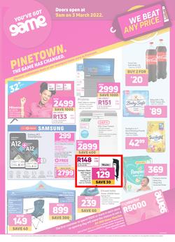 Game Pinetown : The Game Has Changed (03 March - 09 March 2022), page 1