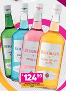 Belgravia London Dry Gin Original, Blood Orange, Pink Or Blackberry-750ml Each