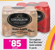 Strongbow Red Berries/Gold-6 x 440ml