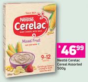Nestle Cerelac Cereal Assorted-500g