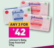 Johnson's Baby Soap Assorted-For Any 3 x 175g
