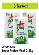 White Star Super Maize Meal-For 3 x 2.5Kg