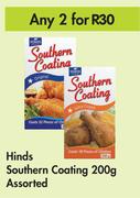 Hinds Southern Coating Assorted-For Any 2 x 200g