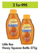 Little Bee Honey Squeeze Bottle-For 2 x 375g
