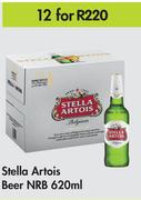 Stella Artois Beer NRB-For 12 x 620ml