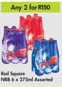 Red Square NRB 6x275ml Assorted-For Any 2