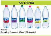 Aquelle Sparkling Flavoured Water Assorted-For Any 6 x 1.5Ltr