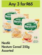 Nestle Nestum Cereal Assorted-For Any 3 x 250g