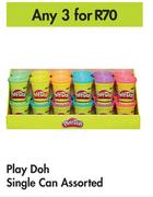 Play Doh Single Can Assorted-For Any 3