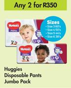 Huggies Disposable Pants Jumbo Pack-For Any 2