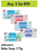 Johnson's Baby Soap-For Any 5 x 175g
