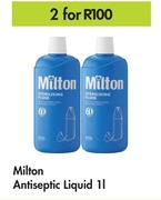 Milton Antiseptic Liquid-For 2 x 1L