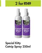 Special Kitty Catnip Spray-For 2 x 250ml