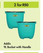 Addis 9L Bucket With Handle-For 2