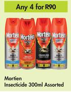 Mortein Insecticide Assorted-For Any 4 x 300ml