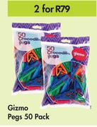 Gizmo Pegs 50 Pack-For 2