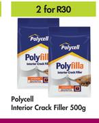 Polycell Interior Crack Filler-For 2 x 500g