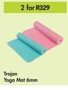 Trojan Yoga Mat 6mm-For 2