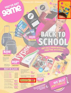 Game : Back To School (17 December 2021 - 22 February 2022), page 1