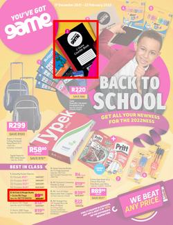 Game : Back To School (17 December 2021 - 22 February 2022), page 1