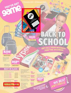 Game : Back To School (17 December 2021 - 22 February 2022), page 1