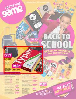 Game : Back To School (17 December 2021 - 22 February 2022), page 1