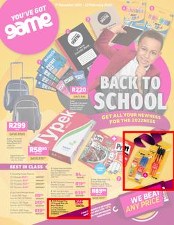 Game : Back To School (17 December 2021 - 22 February 2022), page 1