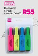 Simple Choice Highlighter 4 Pack