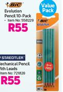 Bic Evolution Pencil 10 Pack value Pack
