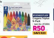 Staedtler Crayons Triplus 9 Pack