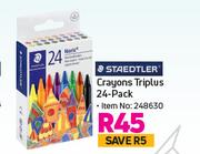 Staedtler Crayons Triplus 24 Pack