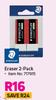 Staedtler Eraser 2 Pack
