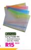 Kenzel Carry Folder A4-Each