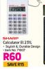 Sharp Calculator EL 231L