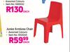 Junior Armless Chair-Each