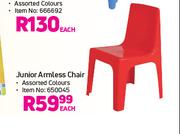 Junior Armless Chair-Each