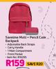 Savetime Multi + Pencil Case Backpack